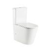WC kombi, vyvýšené, vario odpad, kapotované, Smart Flush RIMLESS, keramické vč. sedátka | czkoupelna.cz